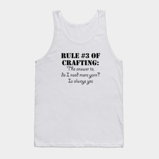 Rules of Crafting Tank Top